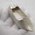 This silver ashtray is crafted in the shape of a Renaissance-style shoe, hand-chiseled in Italy during the 1950s or 1960s....