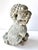 A charming vintage concrete Foo Dog garden statue, inspired by traditional Asian guardian lions used to protect temples...