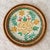 This set of two round trays is edged with natural rattan, and the surface is mosaic-inlaid with mother-of-pearl fragments,...