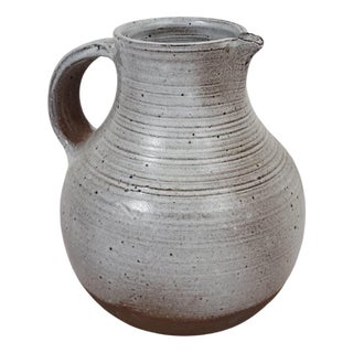 Stoneware Pitcher by Jeanne et Norbert Pierlot for Ratilly, 1970s For Sale