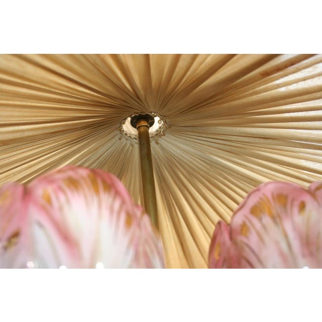 1960s Floor Lamp in Brass and Ceramic, 1960s For Sale - Image 5 of 17