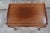 1990s Vintage Biggs Queen Anne Style Mahogany Pull Out Tray Tea Table For Sale - Image 6 of 11