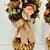 1980s Vintage Rustic Arts & Crafts Boho Chic Fall Mantel Centerpiece Topiaries - A Pair, Thanksgiving. For Sale - Image 6 of 16