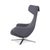 Set of Grand Repos Lounge Chair and Ottoman in Grey Fabric by Antonio Citterio for Vitra For Sale - Image 17 of 18