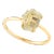 Modern Natural 1.02ct Diamond Ring Alphabet "F" Personalized (All Letters Available) For Sale