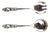 Salad Servers in 830 Silver from Mylius NM, Norway, 1960s, Set of 2 For Sale