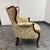 Tufted Channel Wingback Arm Chair For Sale In San Francisco - Image 6 of 12