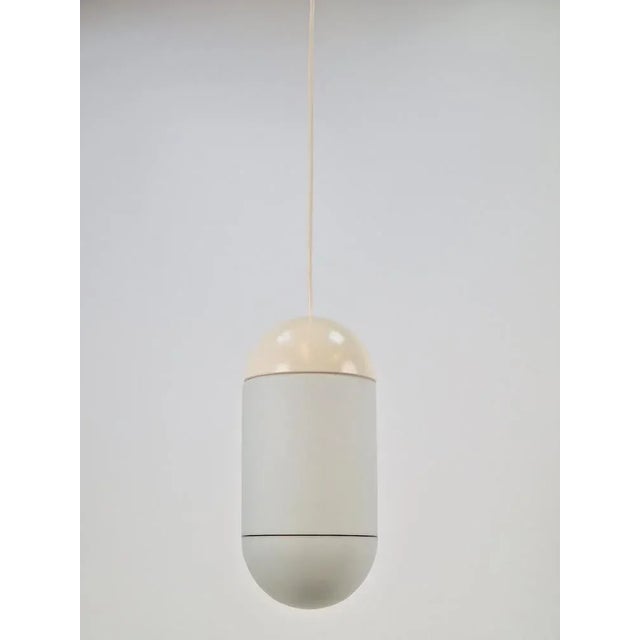 Vintage Pill Pendant Lamp in Milk Glass from Peill & Putzler, Germany, 1960s For Sale - Image 12 of 17