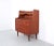 Danish Secretary in Teak with Pull Out Mirror and Desk, 1960s For Sale - Image 4 of 12
