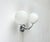 Mid-Century Modern Swiss Space Age Type 1804 Chrome Sconce by E.R. Nele for Temde, 1960s For Sale - Image 16 of 18