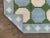 Casa Cosima Handmade Cotton Flat Weave Reversible Box Pattern Sky Blue and Forest Green Area Rug - 12'x15' For Sale - Image 4 of 10