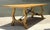 Vintage Wood Lyre Farmhouse Style Table For Sale - Image 17 of 18