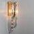 Wall Light in Curved Crystal Glass and Gilt Brass from Venini, Italy, 1960s For Sale - Image 12 of 17
