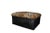 Hollywood Regency Style Leopard Velvet Cocktail Ottoman For Sale In Los Angeles - Image 6 of 13