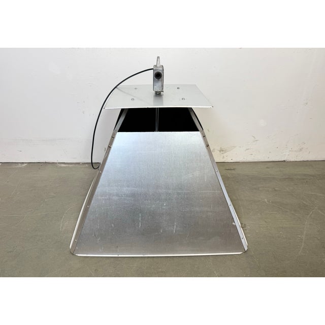 Large Industrial Factory Pendant Lamp from Elektrosvit, 1970s For Sale - Image 18 of 18