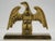 Brass Pair of Virginia Metalcrafters Brass Federal Eagle Bookends For Sale - Image 8 of 10