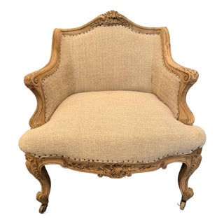 19th Century French Child's Bergere Chair For Sale