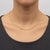 Vintage Italian 18k Gold Bright Cut Work Woven Snake Chain For Sale - Image 9 of 9