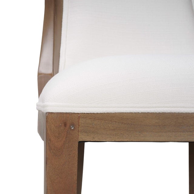 Not Yet Made - Made To Order Modern Classic Upholstered Counter Stool For Sale - Image 5 of 7