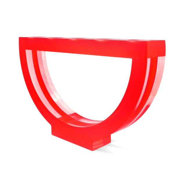 Laminated Acrylic Ospiti Collection Sculpture by Andrea Anastasio for Design Gallery Milano (1999) For Sale - Image 12 of 12