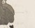 Black 1970 Etching of a Seated Woman Benjamin Levy For Sale - Image 8 of 8