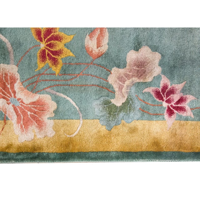 Early 20th Century Chinese Art Deco Rug For Sale In Chicago - Image 6 of 14