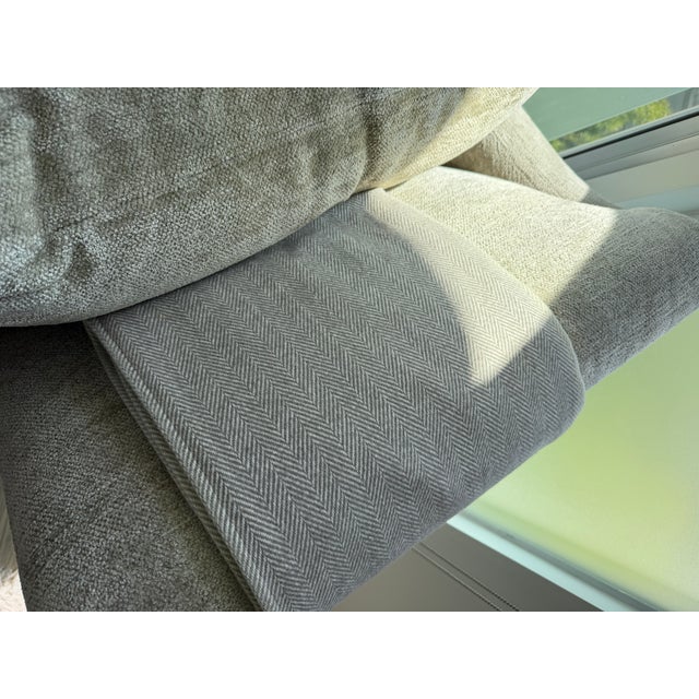 Beige Donghia Bond Street Daybed in Neutral Sage Upholstery, Designer Vintage For Sale - Image 8 of 9