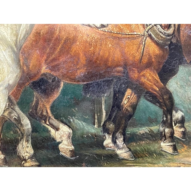 Edward Lloyd of Ellesmere (1818–1901) Victorian Equestrian Oil Painting Travelling to Chester Dated 4 August 1874 For Sale - Image 13 of 18
