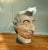 This original Toby jug is an example of classic French majolica from the late 19th century. The jug is shaped as a judge...