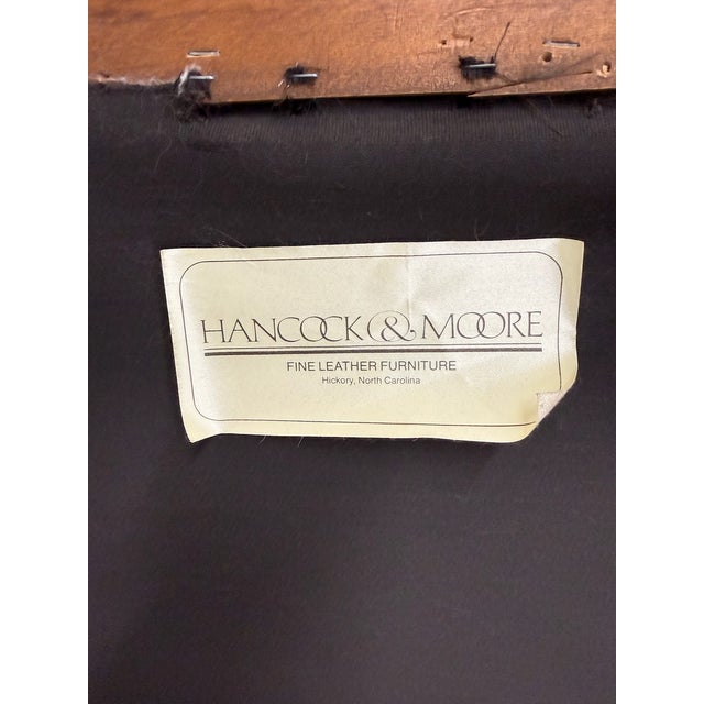 Vintage Hancock & Moore Jockey Club Armchair For Sale - Image 10 of 11