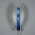 Vintage Glass and Metal Wall Lamp, 1960s For Sale - Image 4 of 7