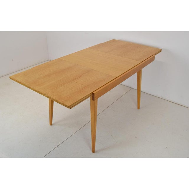 Mid-Century Folding Dining Table attributed to Frantisek Jirak for Tatra, 1960s For Sale - Image 13 of 18
