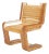 1970s Japanese Wood Lounge Chair For Sale