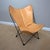 Mid 20th Century Vintage Mid Century Leather Butterfly Child Chairs - A Pair For Sale - Image 5 of 7