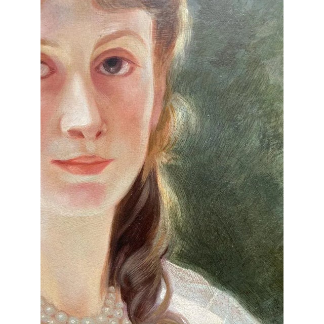 Angelo Granati, Portrait, Oil on Panel, 2019, Framed For Sale - Image 3 of 9