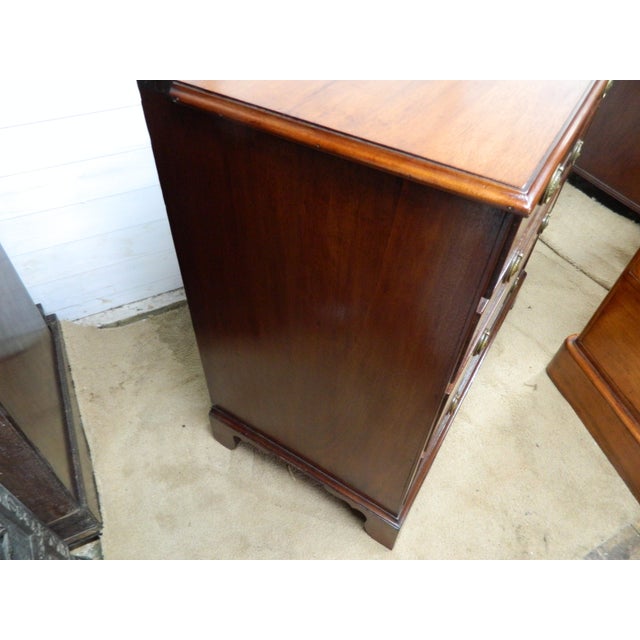 Edwardian Mahogany Chest of Drawers, 1890s For Sale - Image 17 of 18