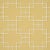 SAMPLE - Schumacher Georgette Trellis Wallpaper In Buttercup For Sale