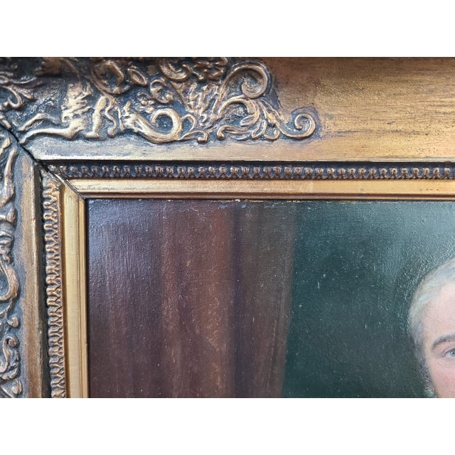 Hermann Heinrich Becker Antique 19th Century Oil Painting Portrait of a Family For Sale - Image 15 of 15