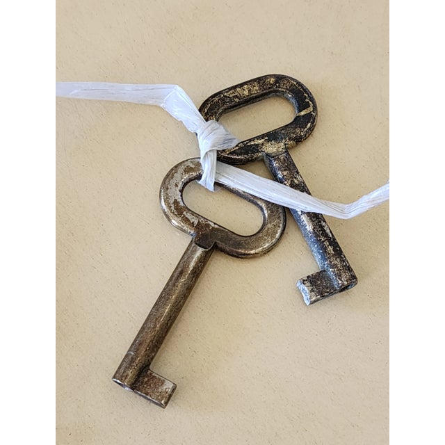 Custom Hand Painted Chinoiserie Grandeur Drop Front Secretary Desk Drawer Storage Cabinet For Sale - Image 9 of 12