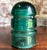 Early 20th Century Antique Brookfield Glass Company CD 145 Beehive Aqua Blue Glass Insulator For Sale - Image 5 of 6