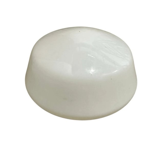 7.5” tall 10.5” diameter at widest 3-3/4” diameter at opening Good condition Illuminate your space with the soft, diffused...