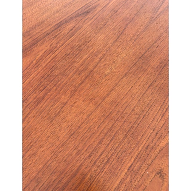 Brown Mid 20th Century Dyrlund Danish Teak & Rosewood Lotus Dining Table For Sale - Image 8 of 11