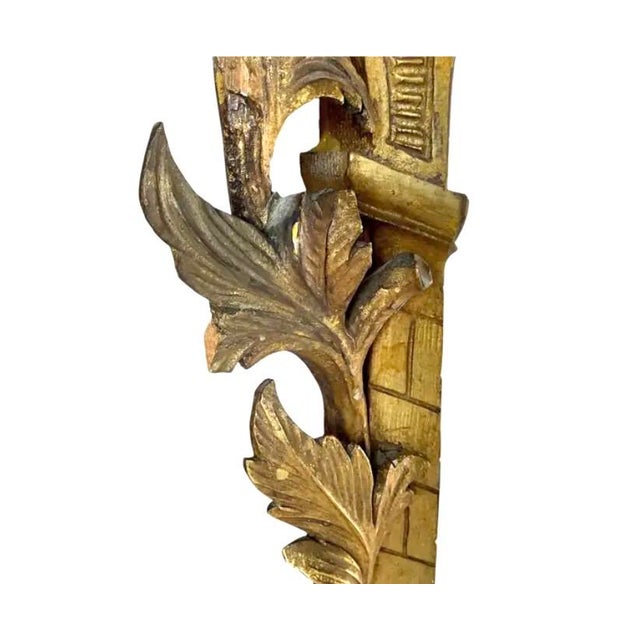 Chinese Chippendale Style Giltwood Mirror With Hoho Birds For Sale - Image 13 of 17