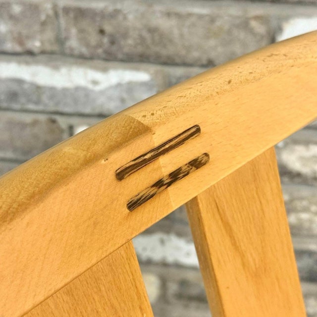 Mid 20th Century Mid 20th Century Danish Cleopatra Dining Chairs by Hans J. Frydendal For Sale - Image 5 of 9