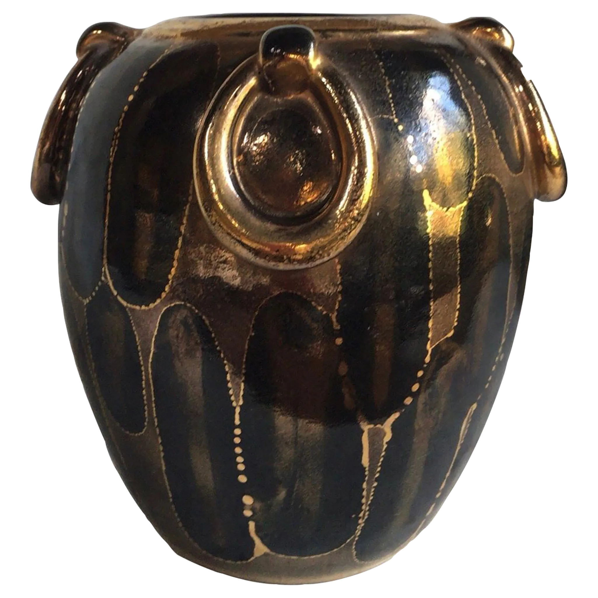 1930s Louis Dage Art Deco Vase | Chairish