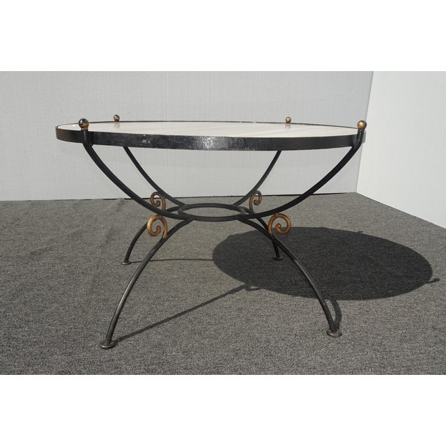 Gorgeous Coffee Table in Good Vintage Condition. Solid and Firm. There are a few scratches on the table top. Otherwise,...