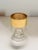 Shabby Chic Mid 20th Century Golden Baroque Glasses-Set of 4 For Sale - Image 3 of 7