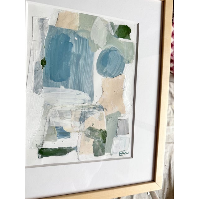 2020s Original Framed Collage - "Building Blocks Ii" For Sale - Image 5 of 7