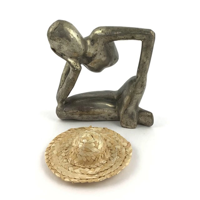 A very cool metal sculpture from the 60’s. We love the unique way this man is literally hanging out in mid air. We love...