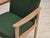 Danish Armchair in Green Furniture Wool and Oak Wood from Høng Stolefabrik, 1980s For Sale - Image 15 of 17